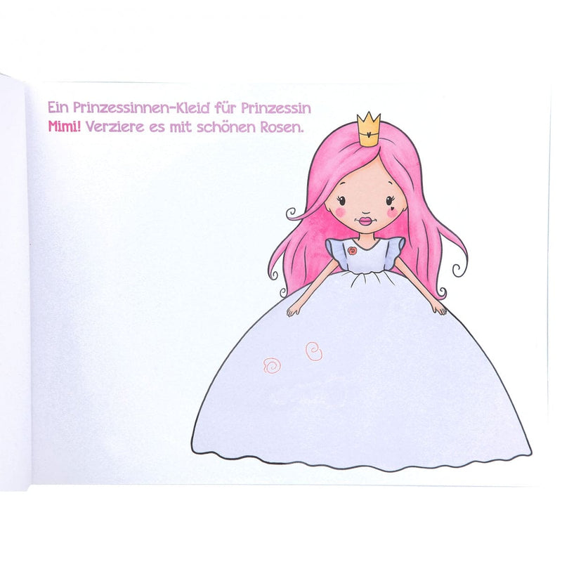 Princess Mimi Kritzel Malbuch