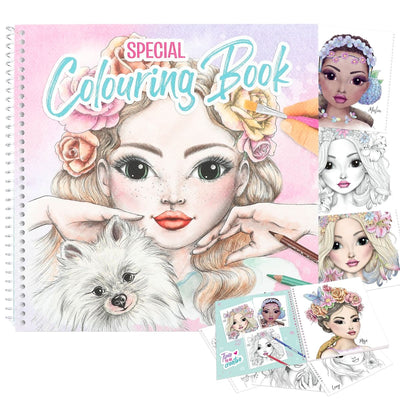 TOPModel Special Colouring Book | Boutique Ballooons