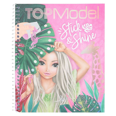 TOPModel Malbuch Stick & Shine