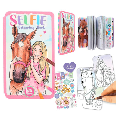 Miss Melody SELFIE Colouring BEAUTY | Boutique Ballooons