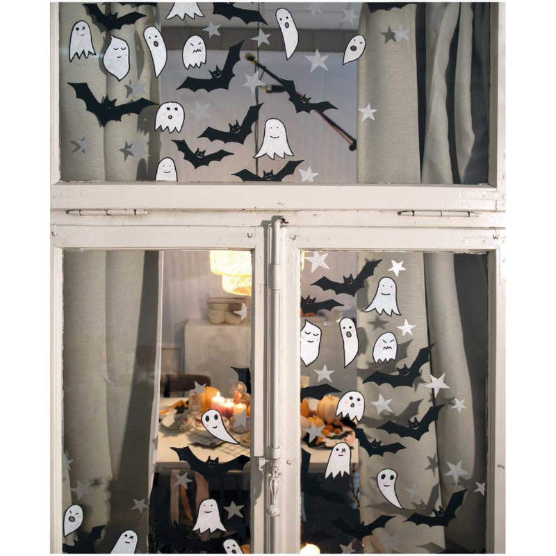 Rico Design Vorlagenmappe Halloween Fenster- und Glasmalerei mit Kreidestiften