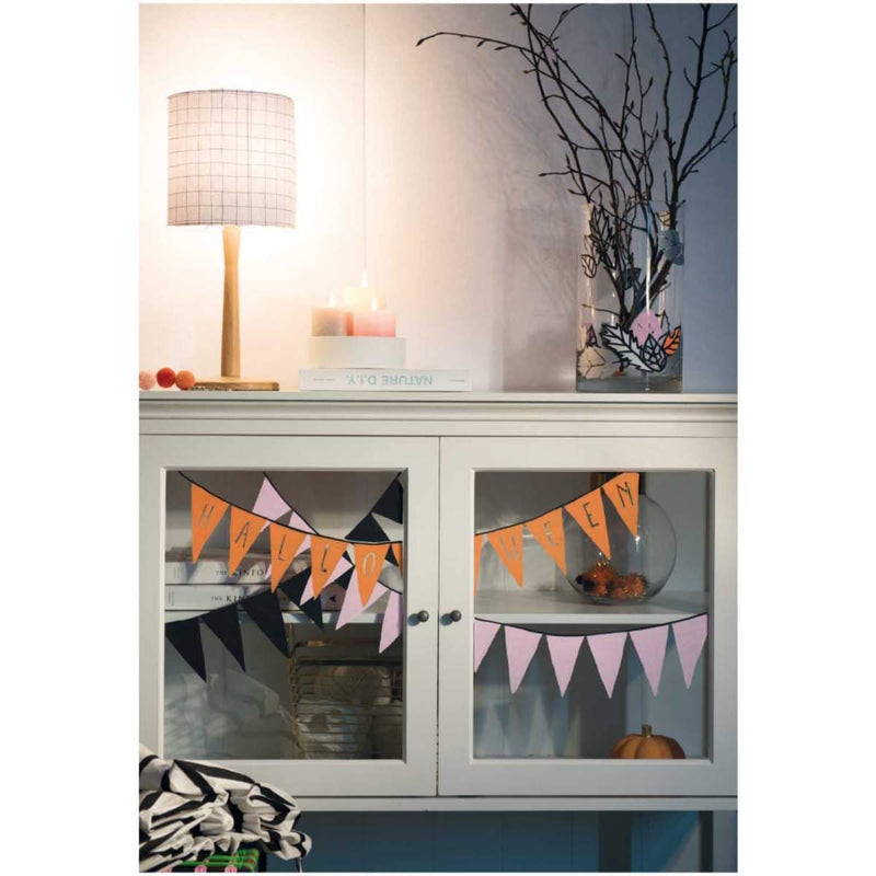 Rico Design Vorlagenmappe Halloween Fenster- und Glasmalerei mit Kreidestiften