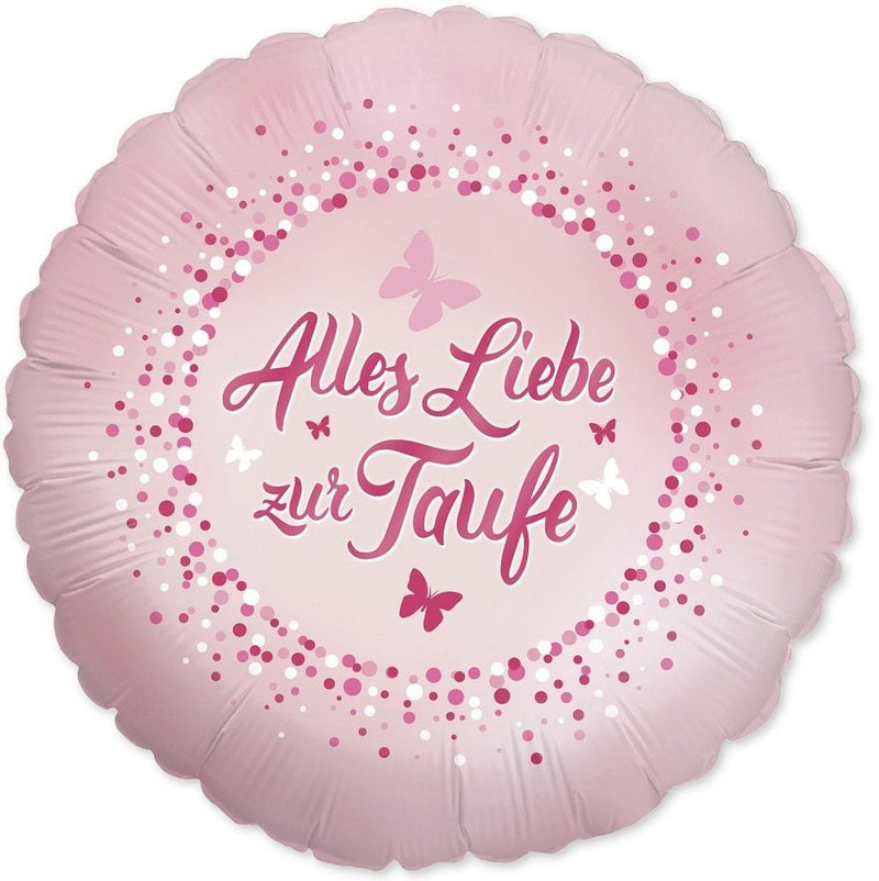 Alles Lieber zur Taufe - Rosa | Boutique Ballooons