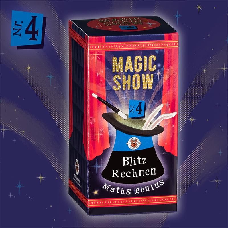 Magic Show Trick 4 Blitzrechnen | Boutique Ballooons