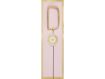 D Gold Goldstück pink Wondercandle® classic
