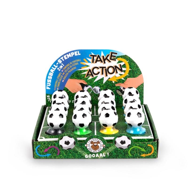 Take Action Fussball-Stempel 2 in 1 | Boutique Ballooons