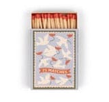 A Dopo Boxed Matches "Flower" Orange - 75 matches (9.6 CM)