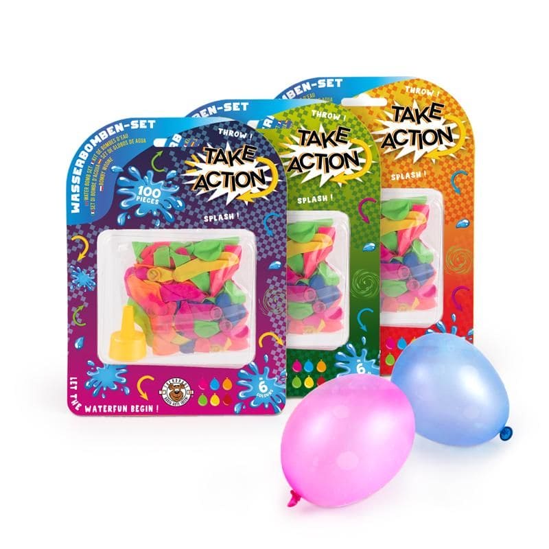 Take Action Wasserbomben 100er-Set | Boutique Ballooons