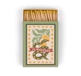 A Dopo Boxed Matches "Snake" Yellow - 75 matches (9.6 CM)