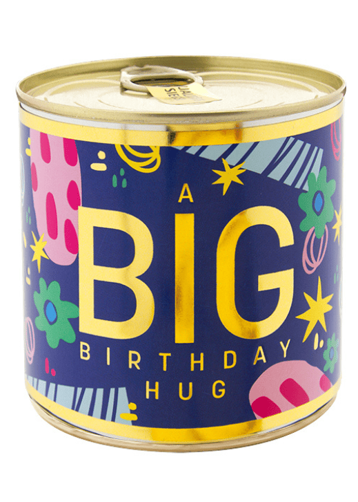 Cancake A BIG Birthday Hug blue Marmor