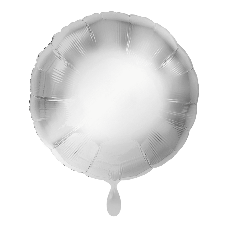 Rundballon - Silber | Boutique Ballooons