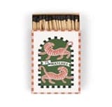 A Dopo Boxed Matches "Tiger" Black - 75 matches (9.6 CM)