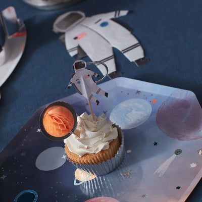 Space Cupcake Kit (x 24 toppers)