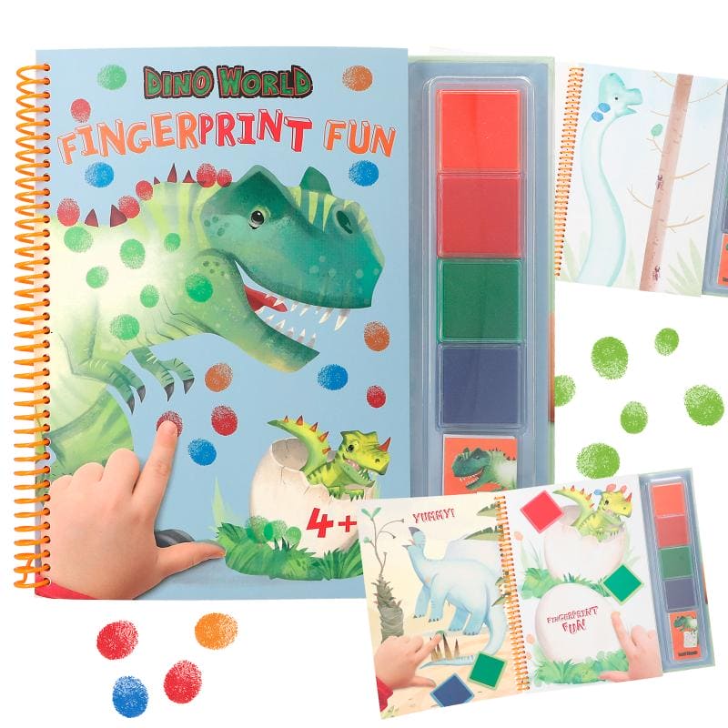 Dino World Fingerprint Fun | Boutique Ballooons