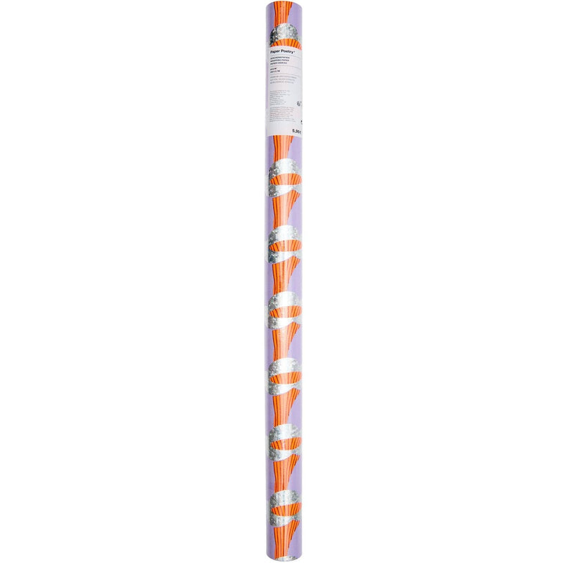 GESCHENKPAPIER PFIFFERLINGE FLIEDER 70CM 2M 80G/M²