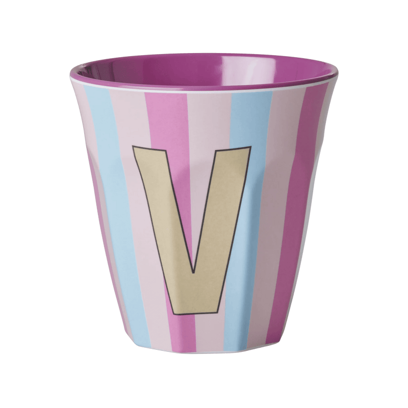 Mittelgroße Becher - Mehrfarbig - V - Stripes | Boutique Ballooons