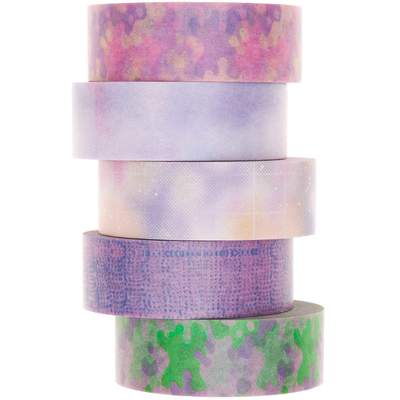 Paper Poetry Tape Set Blurry 5teilig