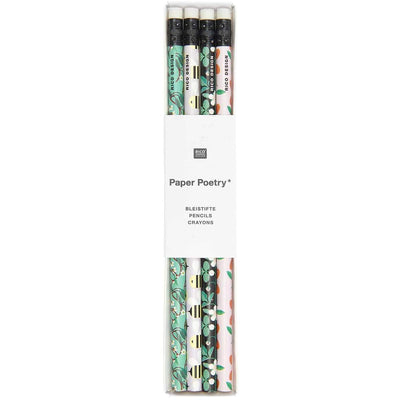 Paper Poetry Bleistift-Set 4 Stück | Boutique Ballooons