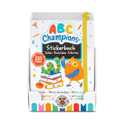 ABC CHAMPIONS STICKERBÜCHER 220-TEILIG