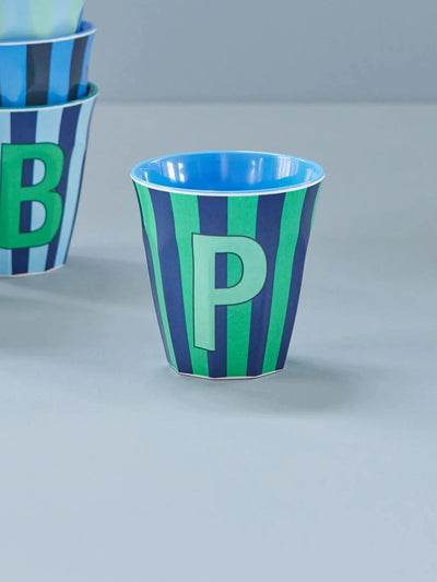 Mittelgroße Becher - Mehrfarbig - P - Stripes (Kopie) | Boutique Ballooons