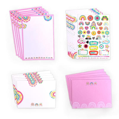 GOOD FEELINGS BRIEFPAPIER-SET MIT STICKERSHEET 21-TEILIG