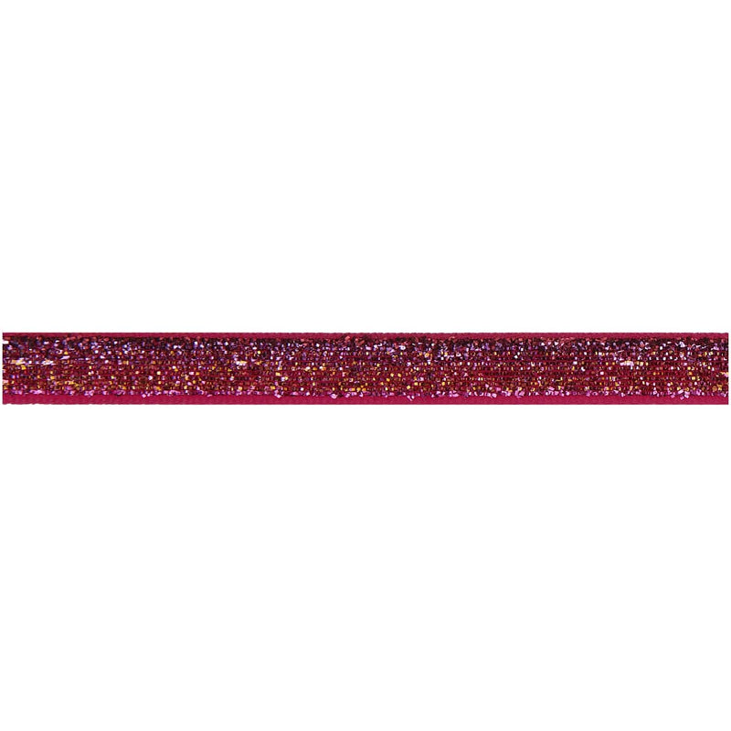 Glitzerband, pink, 10mm x 3m | Boutique Ballooons