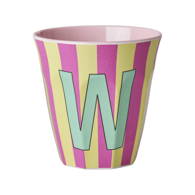 Mittelgroße Becher - Mehrfarbig - W - Stripes | Boutique Ballooons