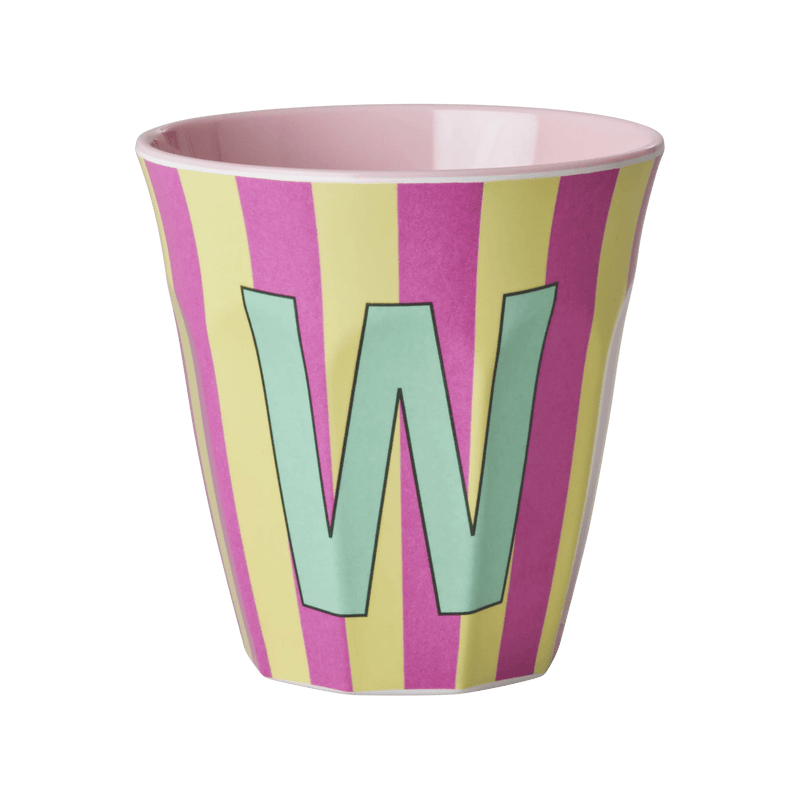 Mittelgroße Becher - Mehrfarbig - W - Stripes | Boutique Ballooons