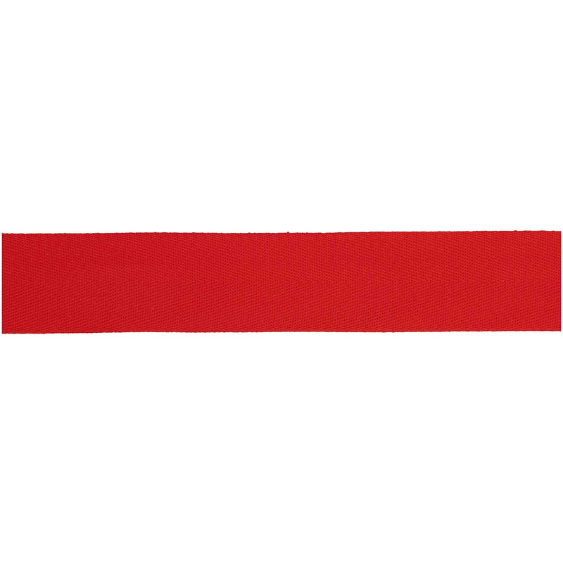 Baumwollband, Rot, 38 mm x 3 m