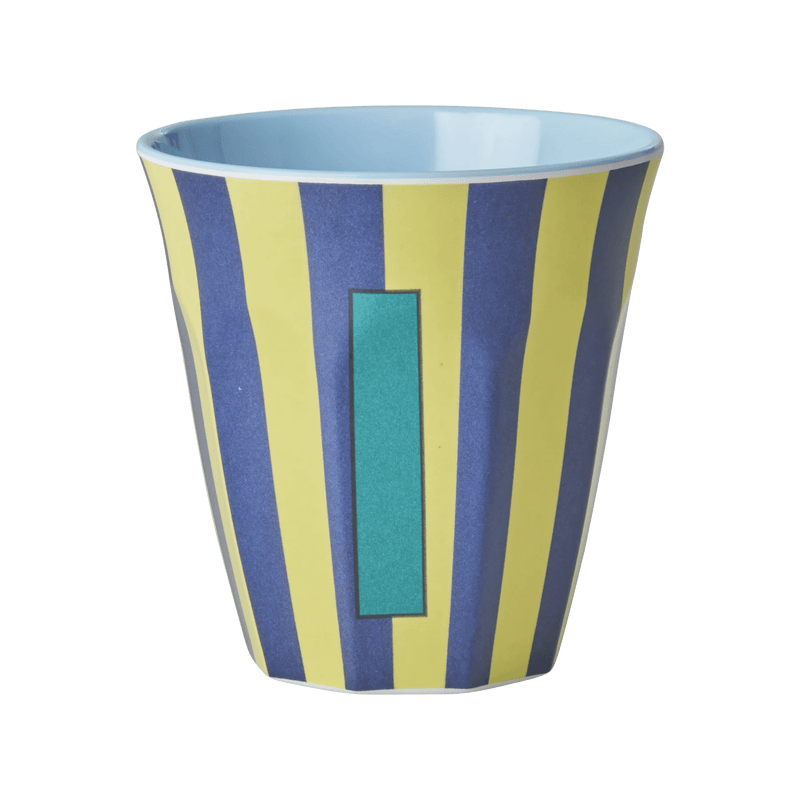 Mittelgroße Becher - Mehrfarbig - I - Stripes | Boutique Ballooons