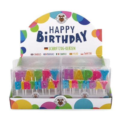 Birthday Fun Mini-Schriftzug-Kerzen 13-teilig | Boutique Ballooons