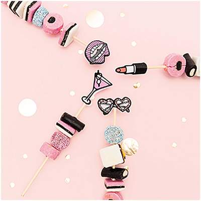 YEY! Let's Party Picker Mix Girls 15cm 24 Stück | Boutique Ballooons