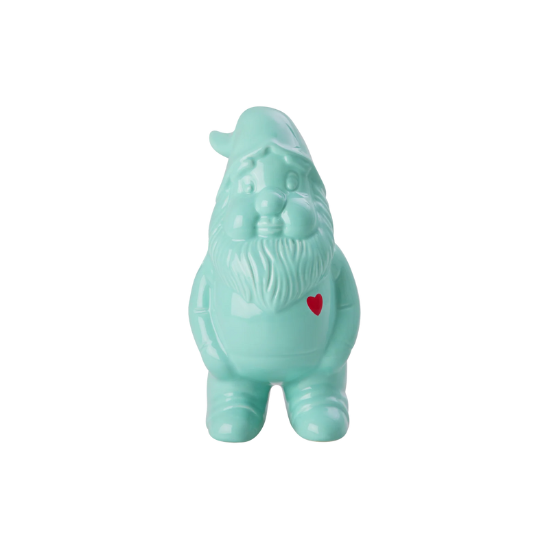 Kleine Gnom Keramik Vase - Mint