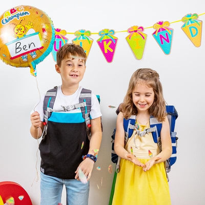 ABC CHAMPIONS SCHULSTART DEKO-SET, 3-TEILIG | Boutique Ballooons