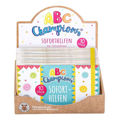 ABC CHAMPIONS ANTI-STRESS GUTSCHEINBLOCK 10ER-SET | Boutique Ballooons