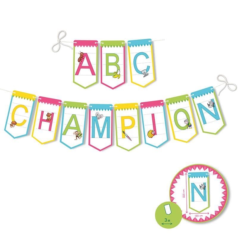 ABC CHAMPIONS GIRLANDE | Boutique Ballooons