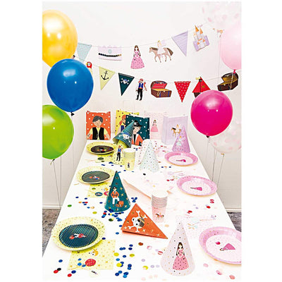 YEY! Let's Party Partyhüte Pirat 20cm 8 Stück | Boutique Ballooons