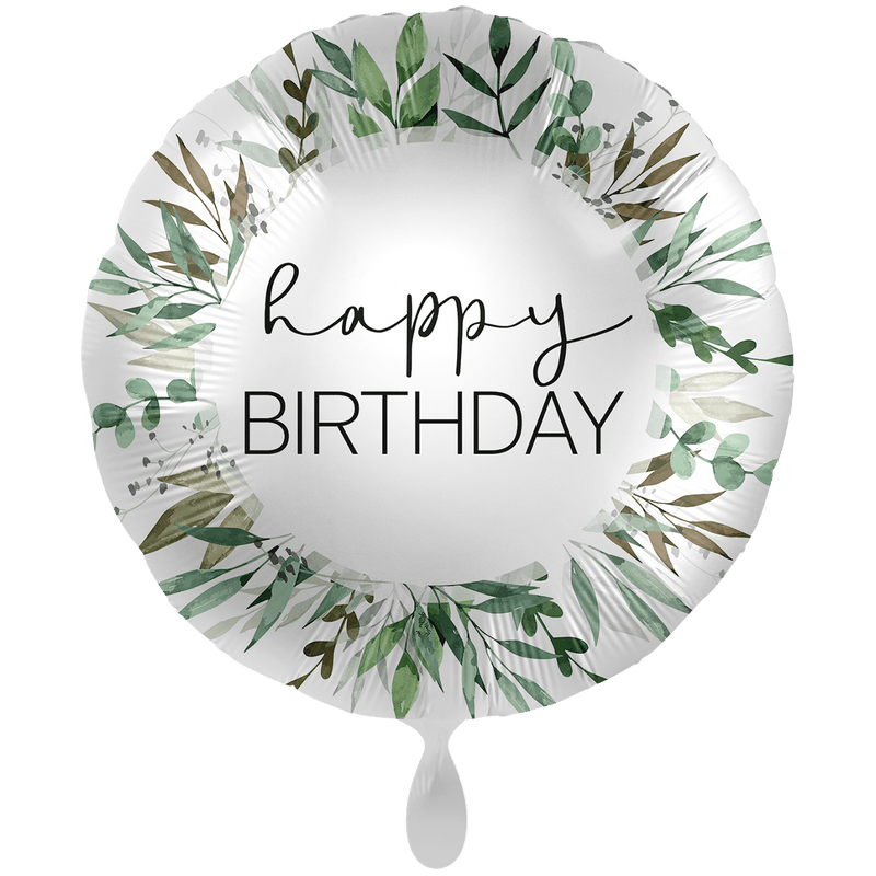 Natural Greenery Birthday XXL