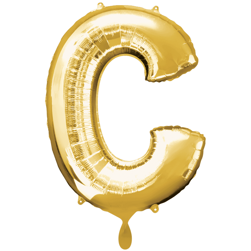 Buchstabe C XXL - Gold | Boutique Ballooons