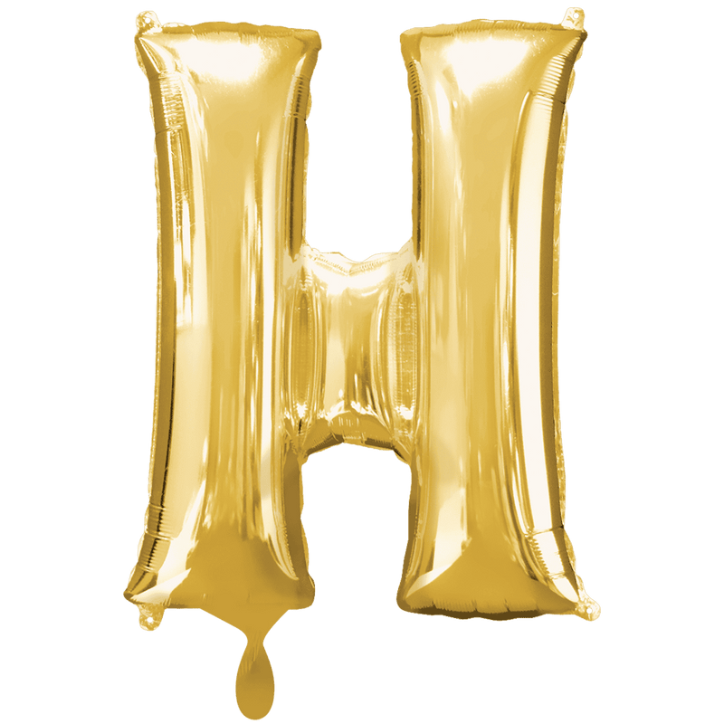 Buchstabe H XXL - Gold | Boutique Ballooons