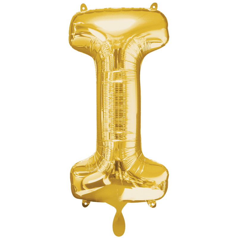 Buchstabe I XXL - Gold | Boutique Ballooons