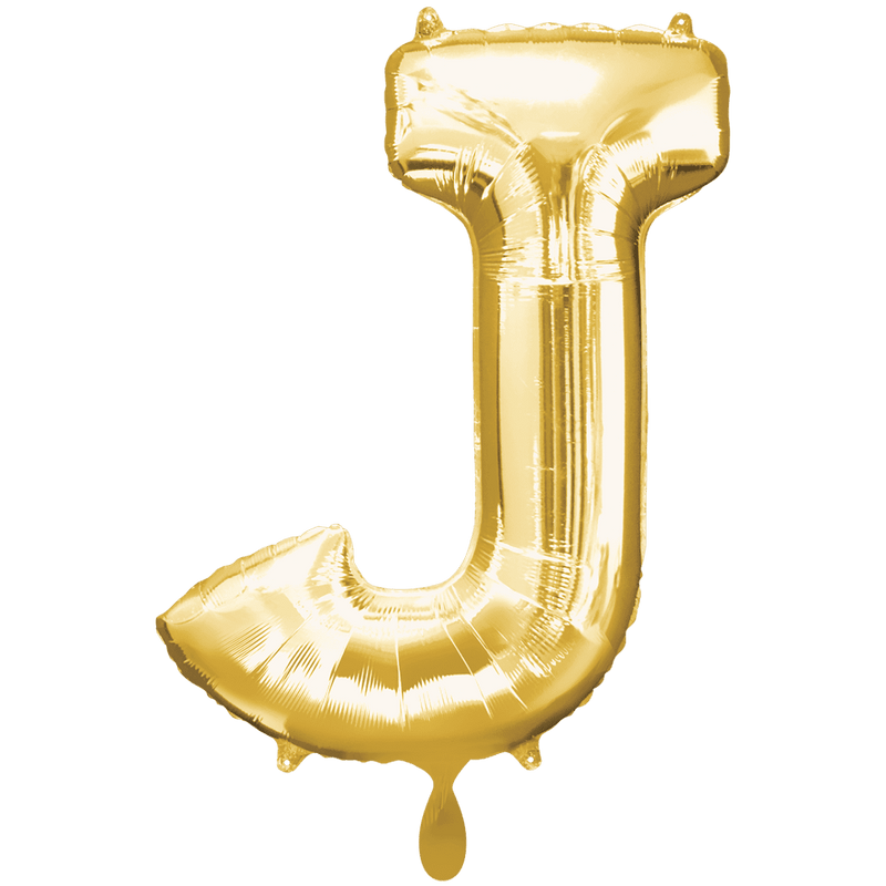 Buchstabe J XXL - Gold | Boutique Ballooons