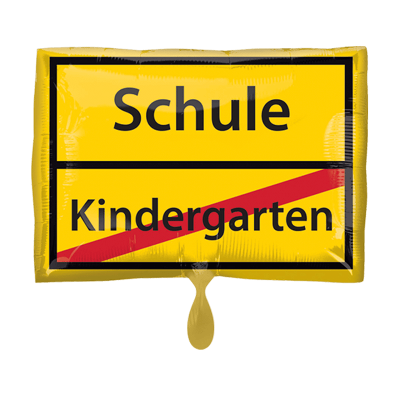 Schulanfang Schild