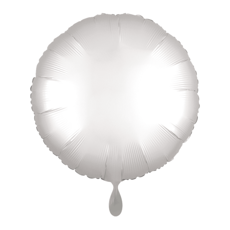 Rundballon - Silk Lustre - Weiß | Boutique Ballooons