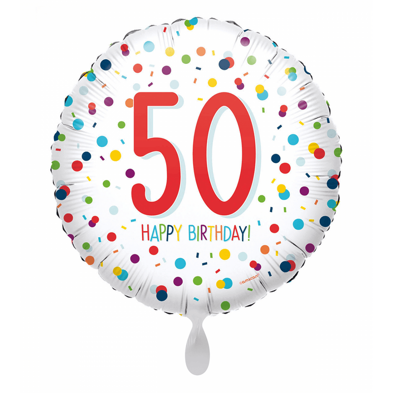 Confetti Birthday 50