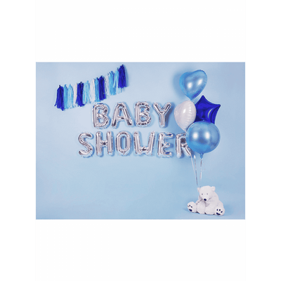 Buchstabenballon E XS - Silber | Boutique Ballooons