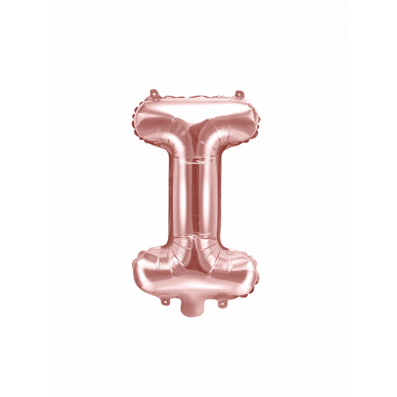 Buchstabenballon I XS - Rosegold