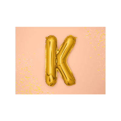 Buchstabenballon K XS - Gold