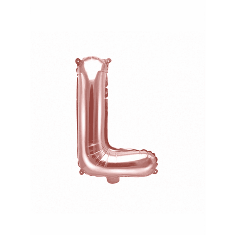 Buchstabenballon L XS - Rosegold | Boutique Ballooons