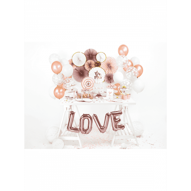 Buchstabenballon L XS - Rosegold | Boutique Ballooons